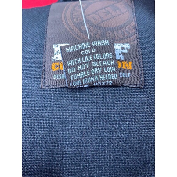 Delf Collection Jacket Mens 3XL Black Red Trinidad Fall Winter Jacket NEW - Picture 8 of 8